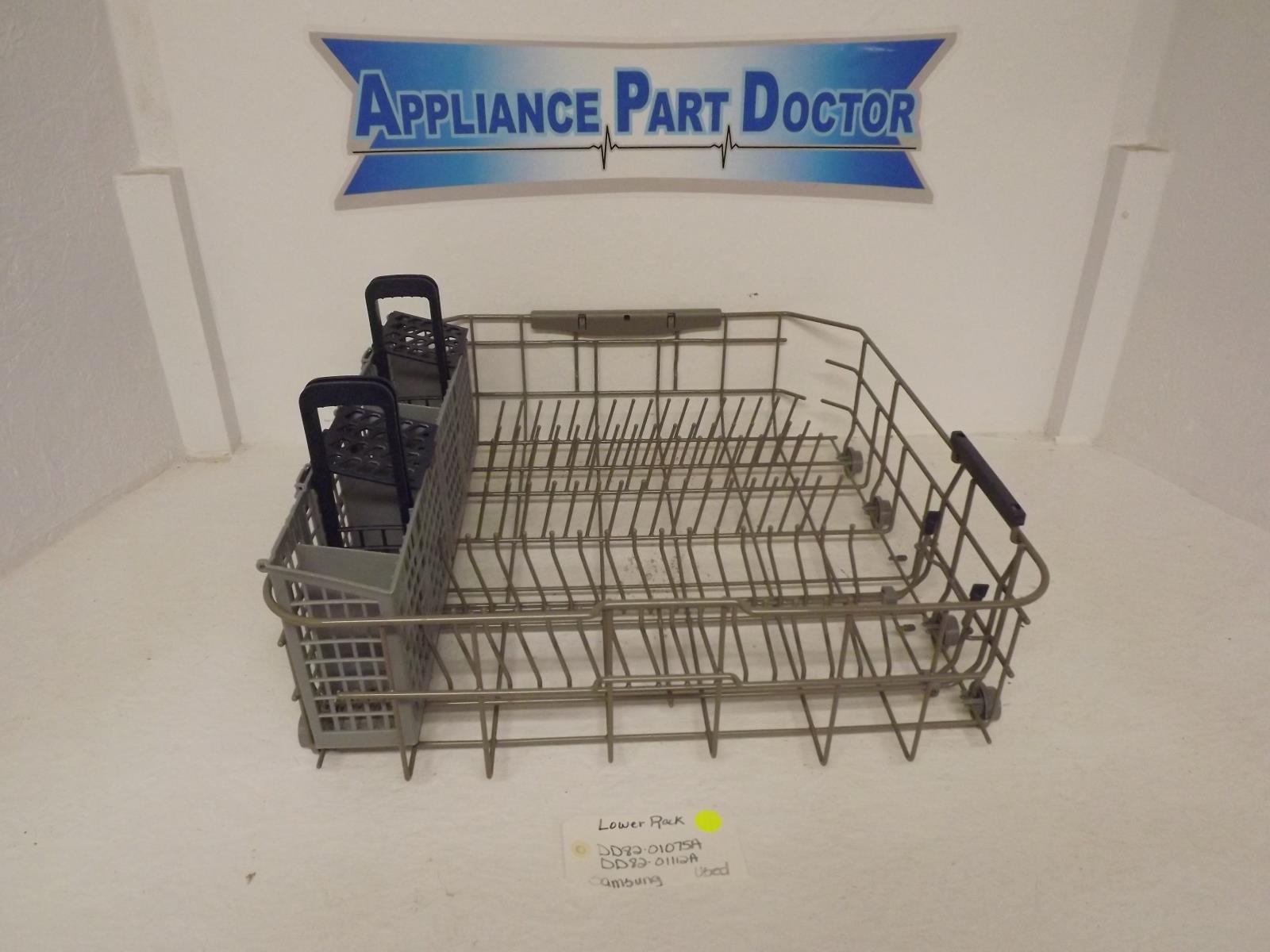 Samsung Dishwasher DD82-01075A DD82-01112A Lower Rack Used Samsung Dishwasher DD82-01075A DD82-01112A Lower Rack Used